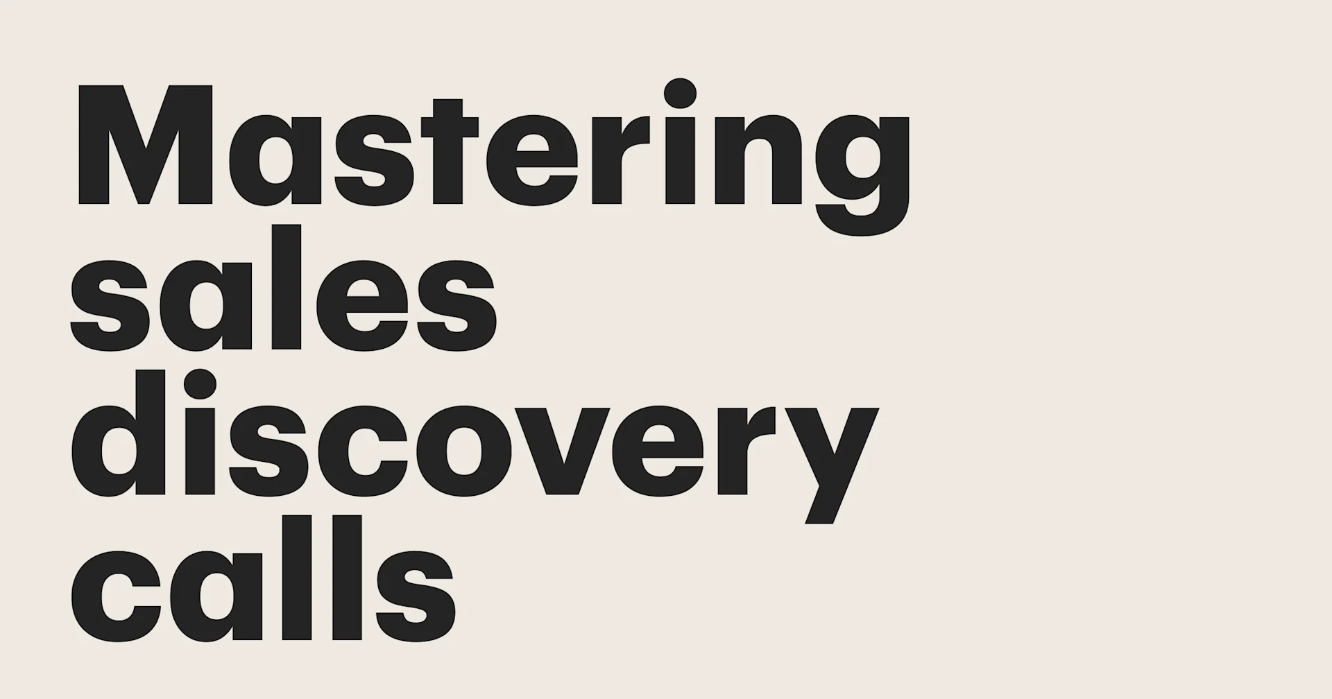 Featured: Mastering sales discovery calls: A guide from the experts
