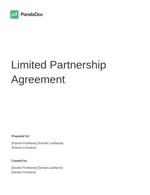 Limited Partnership Agreement