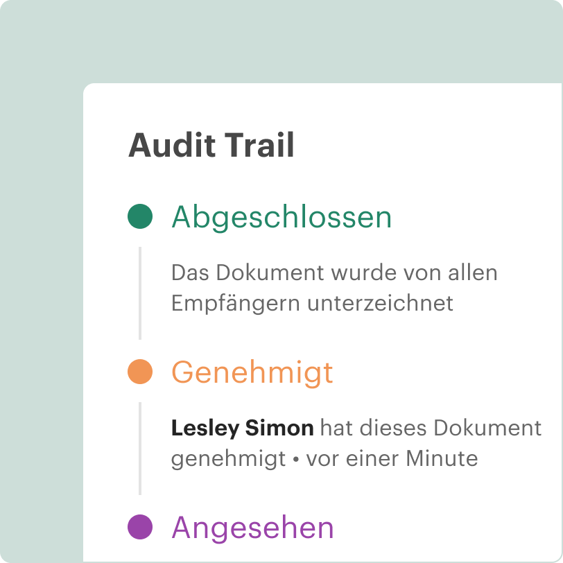 Audit Trail