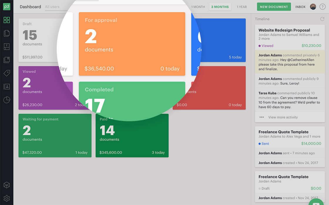 Image from Closing 2017 with a bang -- dashboard and mobile app updates