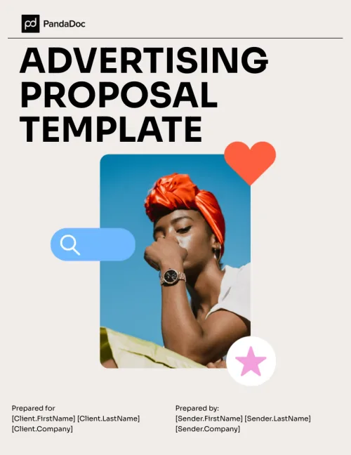 Advertising Proposal Template