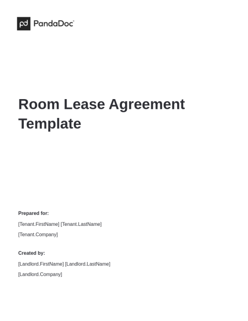 Room Rental Agreement California