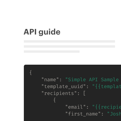 Fast and easy to integrate