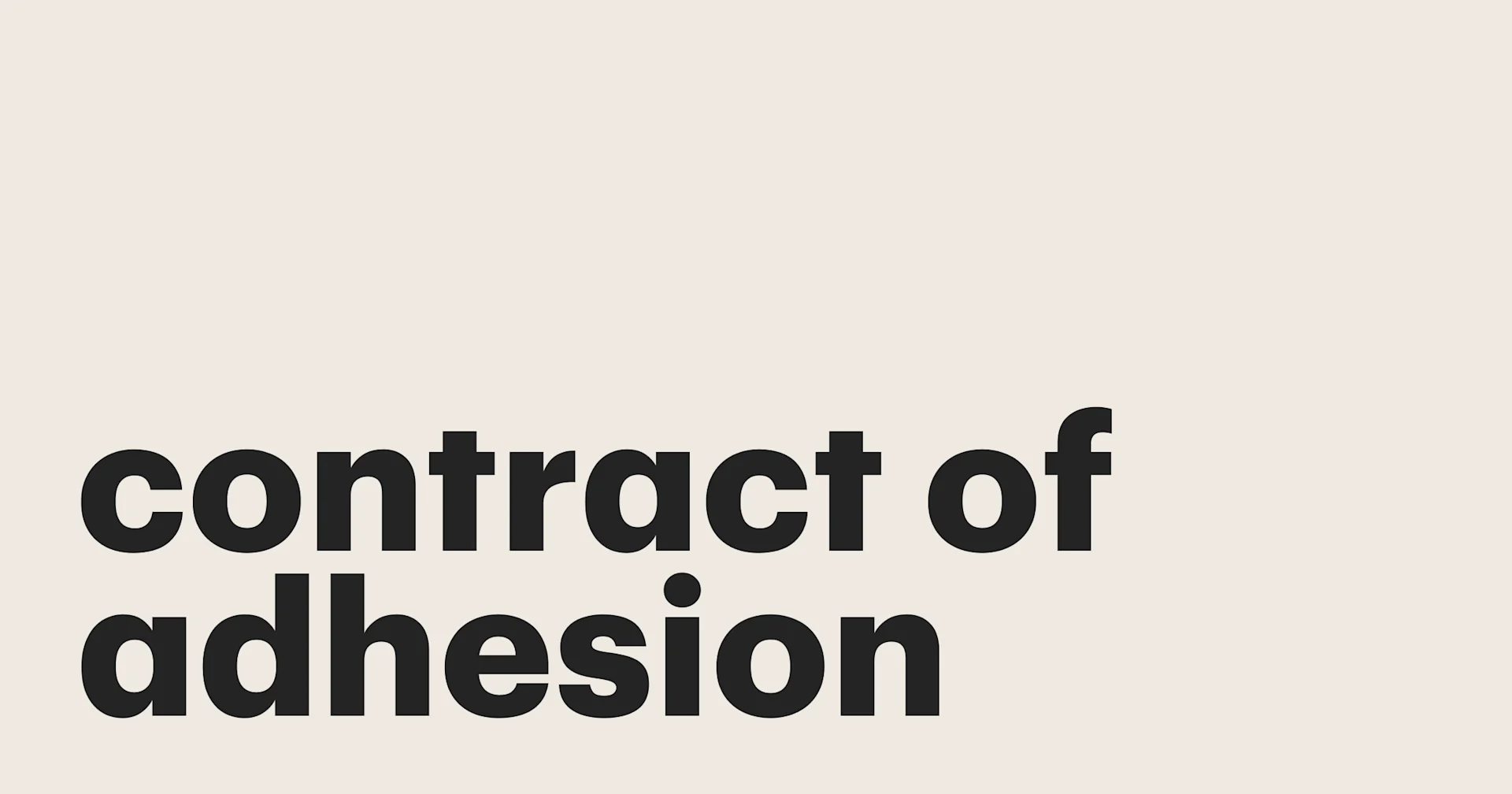 Featured: What is a contract of adhesion? A complete guide