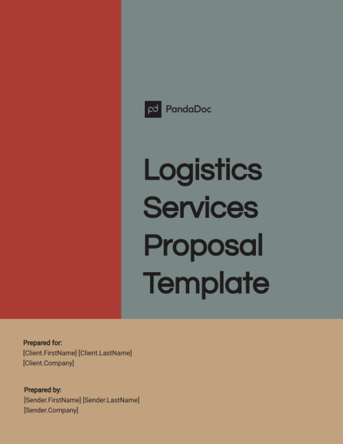 Logistics Services Proposal Template