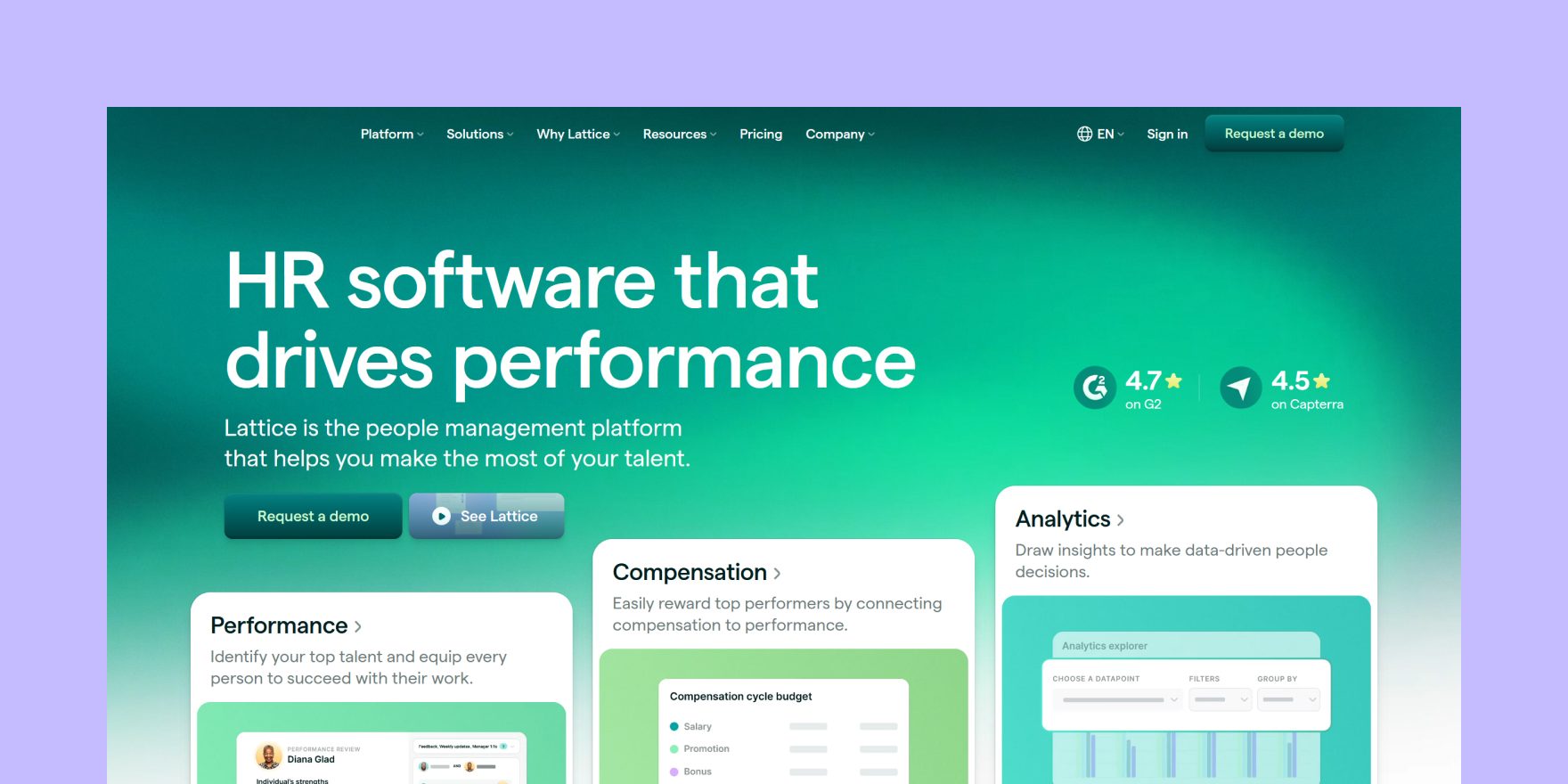 Lattice – Your best Slack Integration for HR