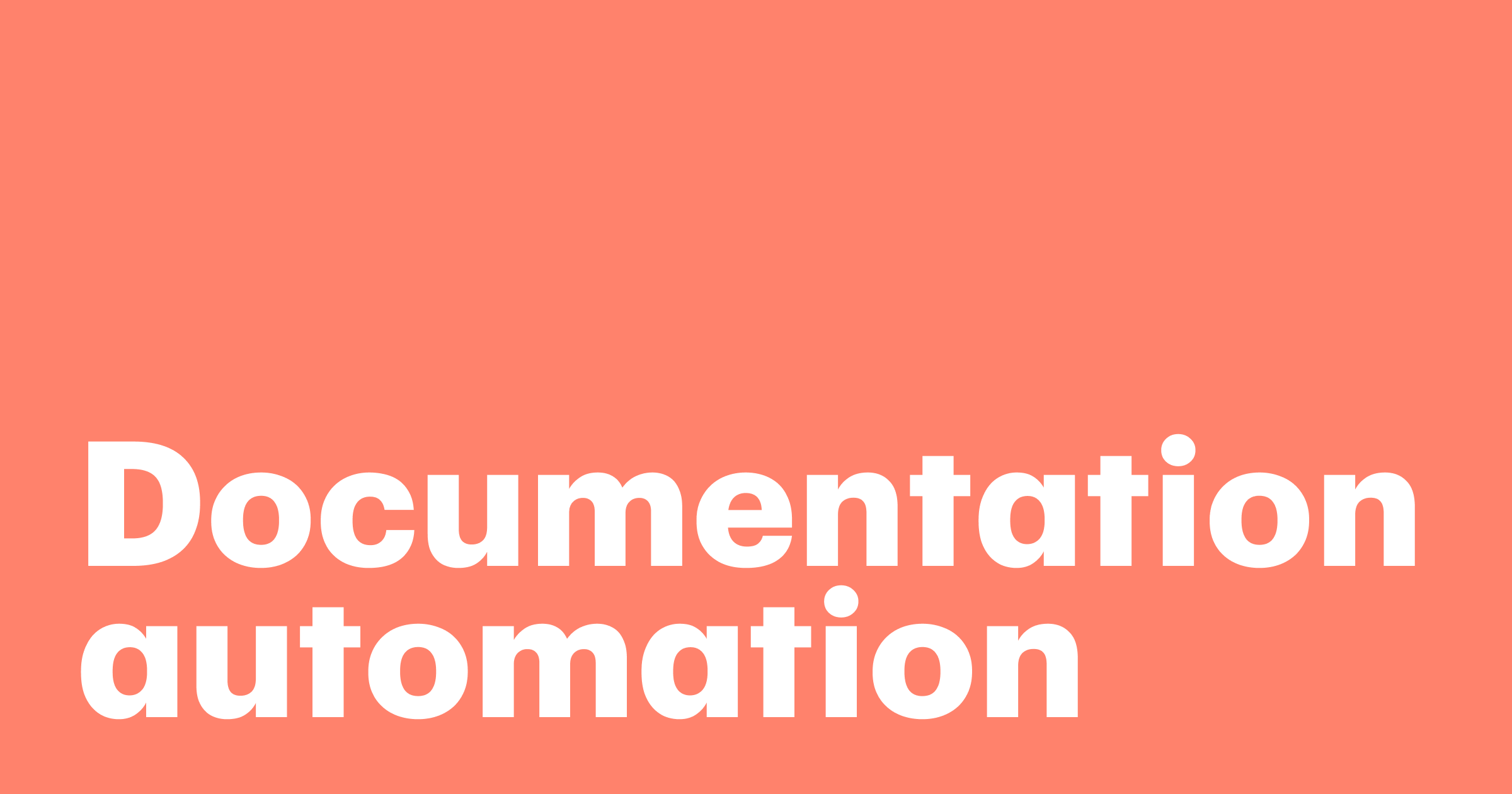 Featured: Documentation automation: How automating documents can improve efficiency