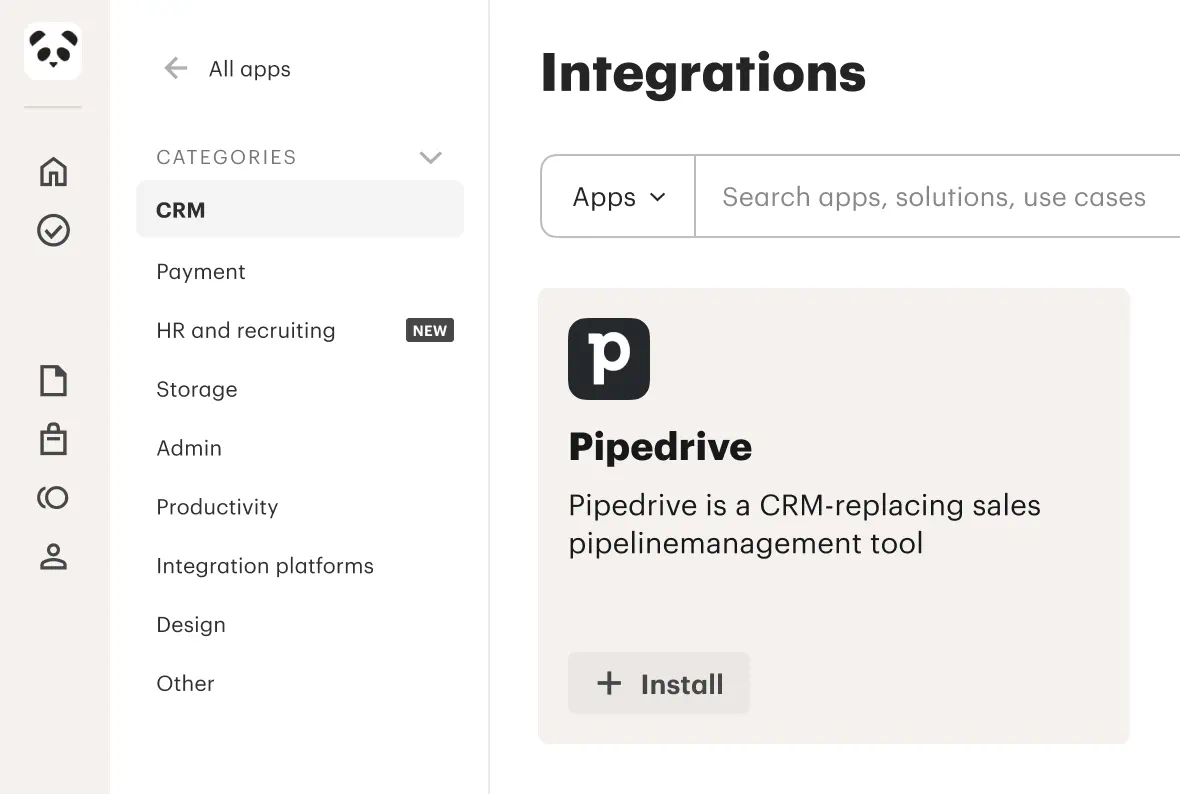 Pipedrive - Integration