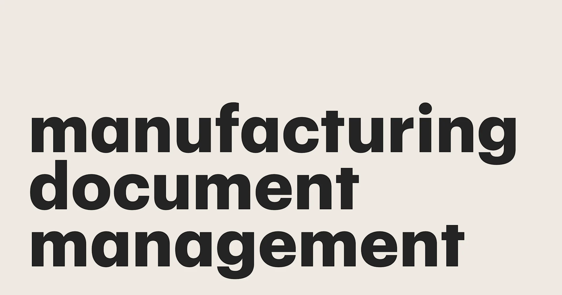 Featured: Implement manufacturing document management for smooth operations