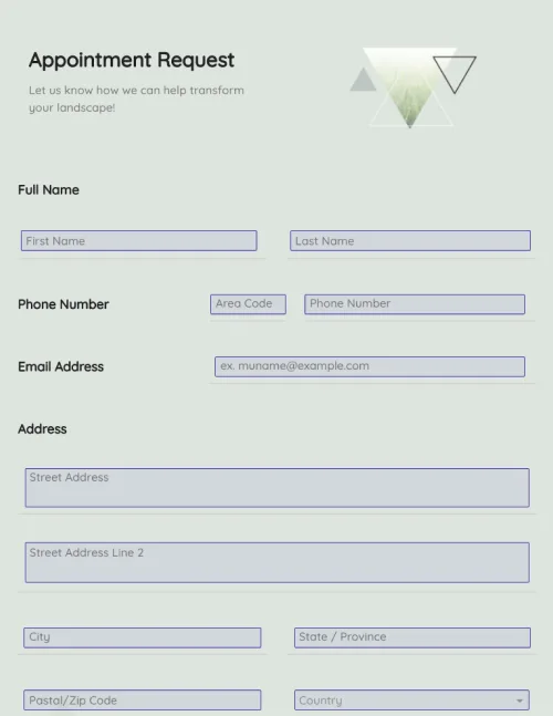 Appointment Request Form