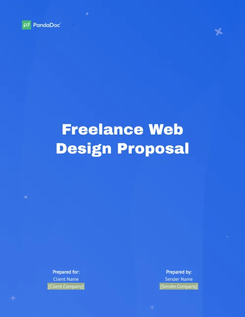 Freelance Web Design Proposal Template