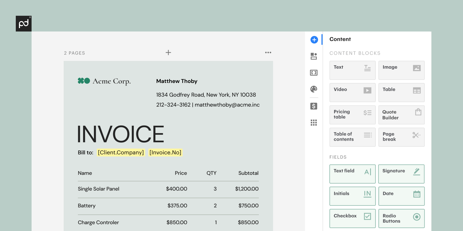 Image from How to write a perfect invoice and have all your accounting docs in order