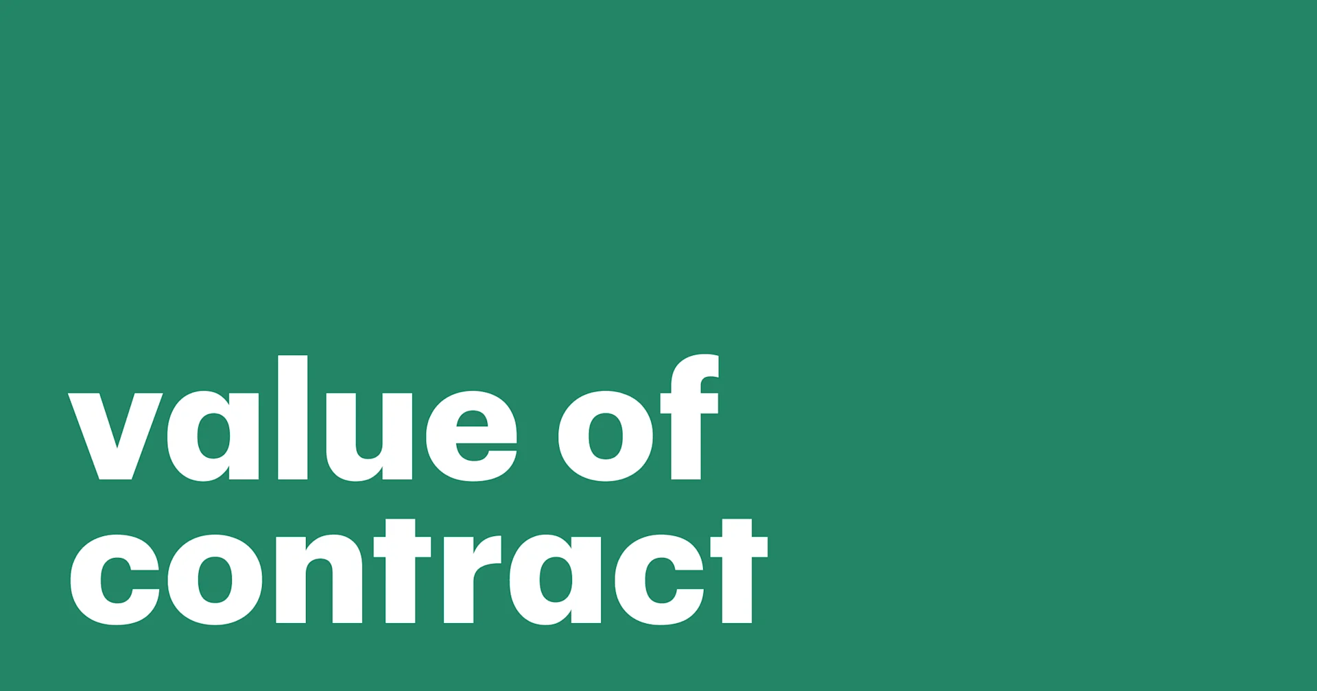 Featured: What is contract value? Definition, formula, and why it matters
