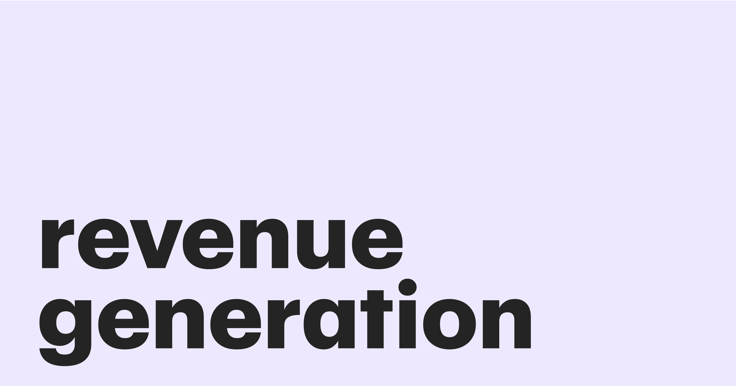 Featured: Revenue generation and strategies to boost your business