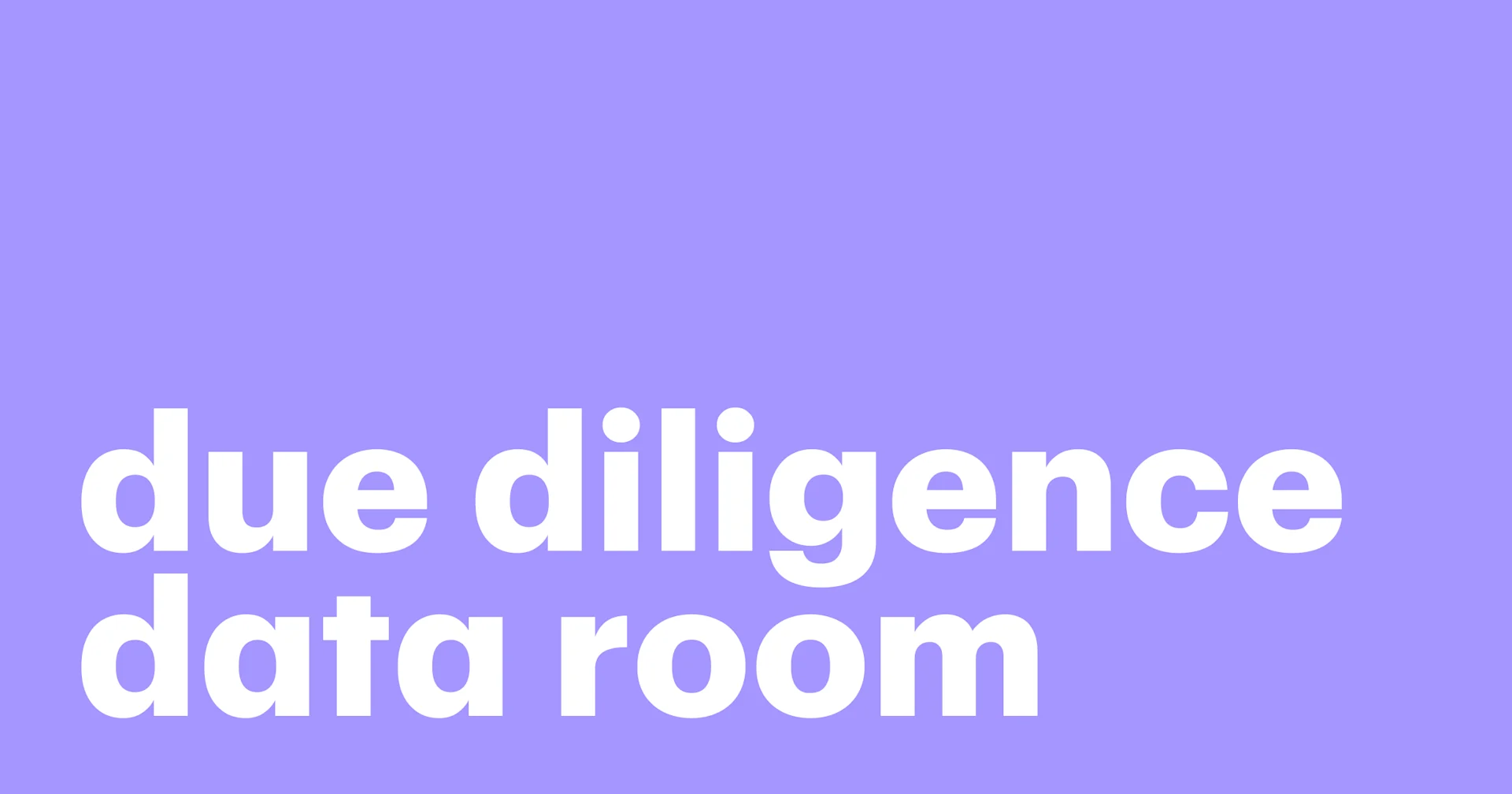 Featured: Unveiling virtual data rooms (VDRs) for due diligence processes