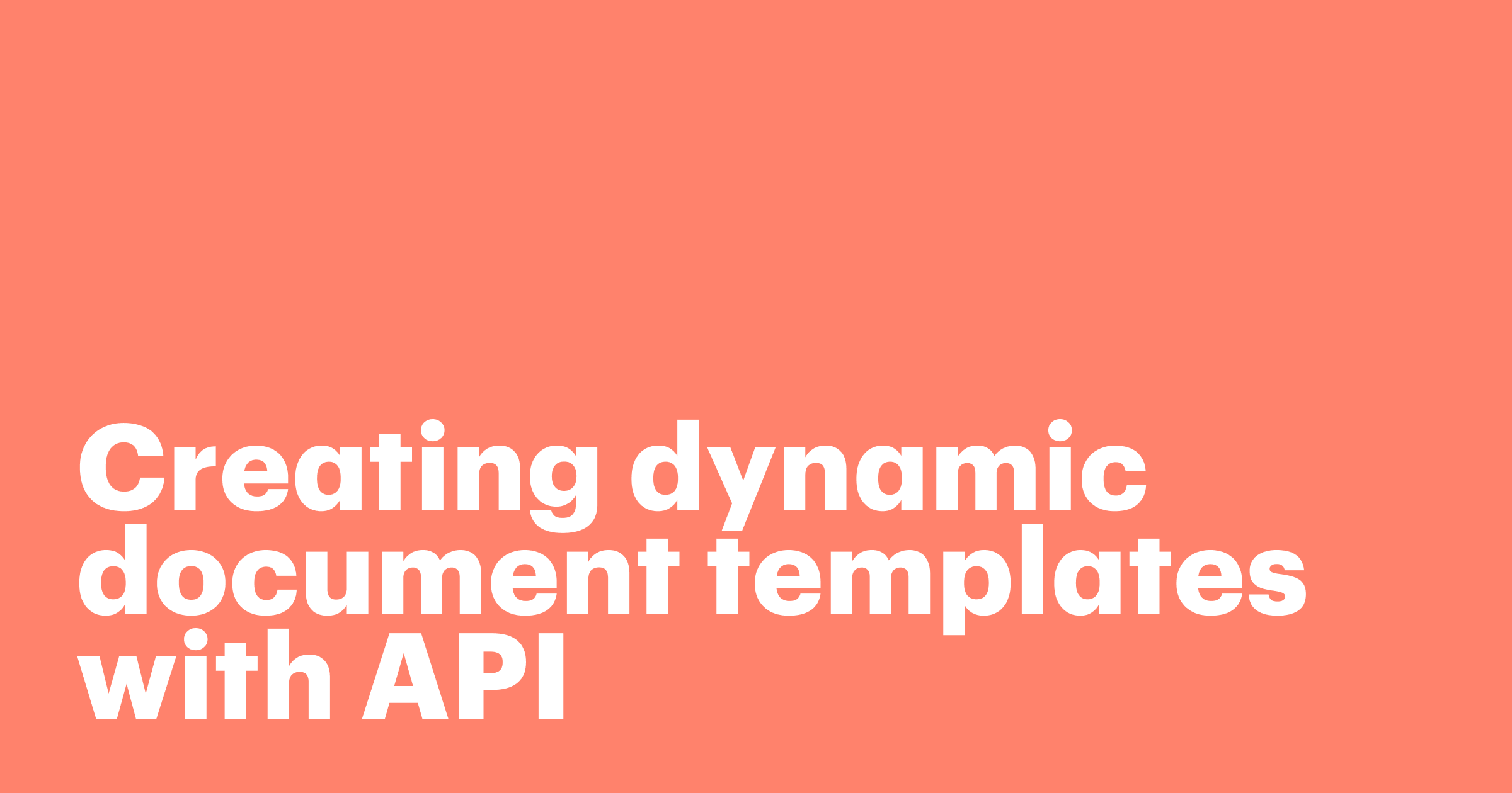 Featured: Creating dynamic document templates that adapt to every deal or workflow