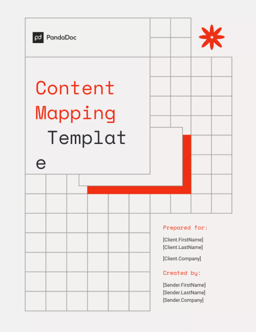 Content Mapping Template