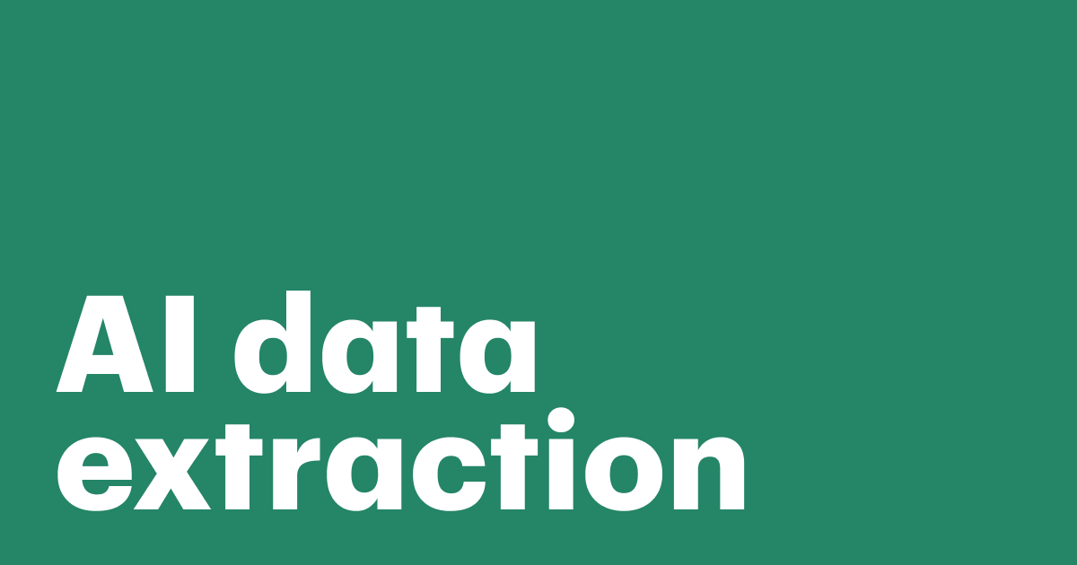 Featured: AI data extraction: What is and why your business needs it