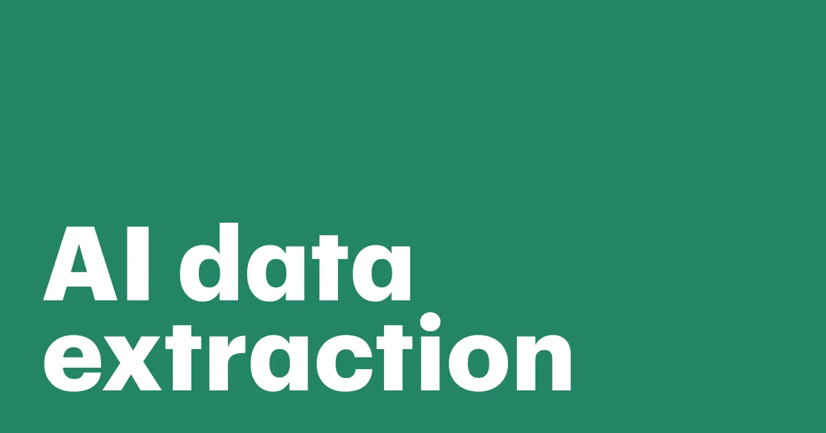 Featured: AI data extraction: What it is and why your business needs it