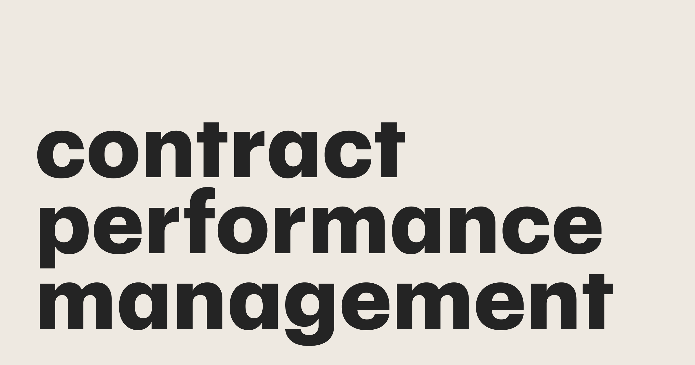 Featured: Navigate actionable KPIs for contract performance management