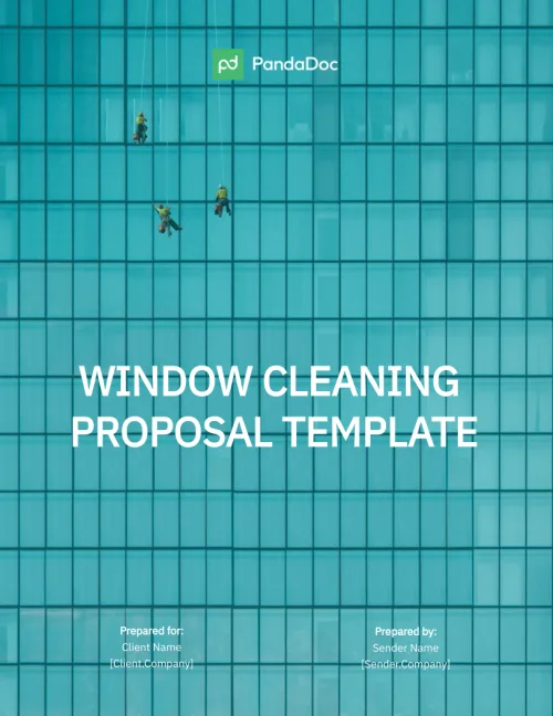 Window Cleaning Proposal Template