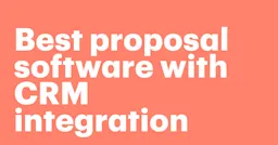 best proposal software with crm integration