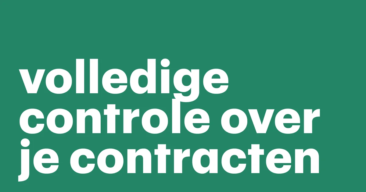 Featured: Simplify contract management with Contract Repository