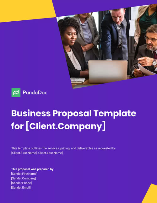 Business Proposal Template for UK Companies
