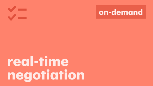 Real Time Negotiation &amp; Collaboration eLearning