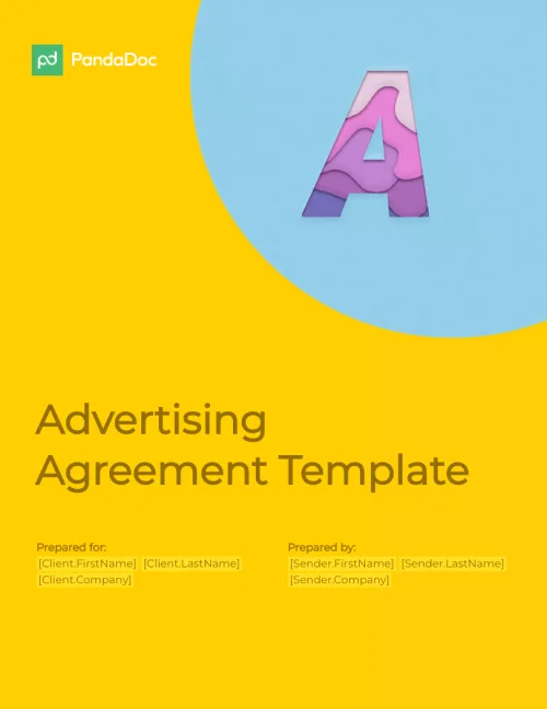Advertising Agency Agreement Template