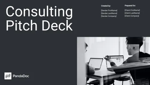 Consulting Pitch Deck