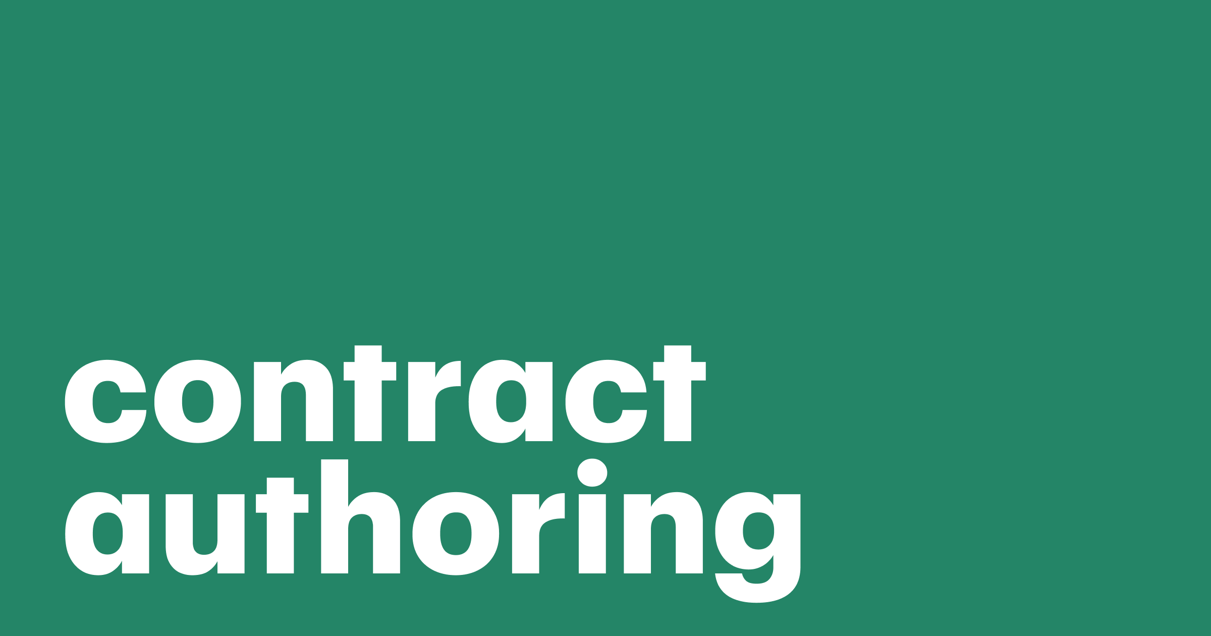 Featured: What is contract authoring? Benefits, steps, and software guide