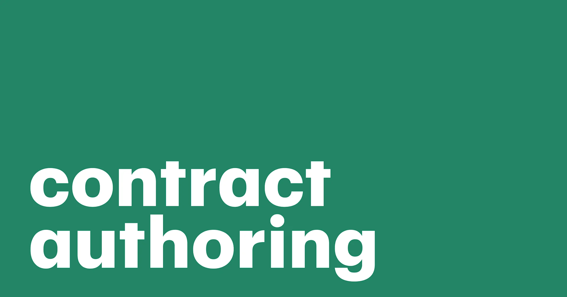 Featured: What is contract authoring? Benefits, steps, and software guide