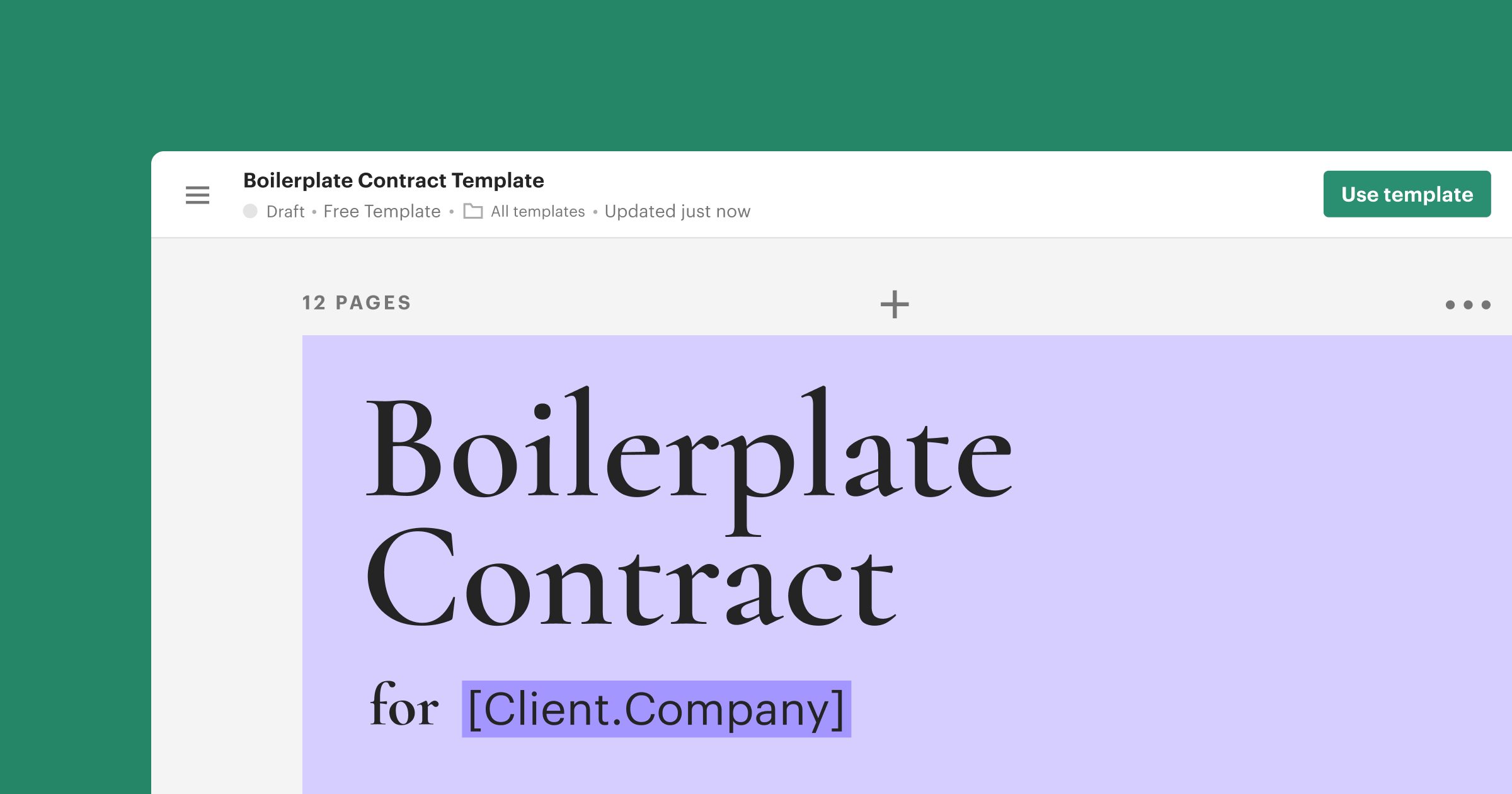 Featured: Speed up business deals with boilerplate contracts 