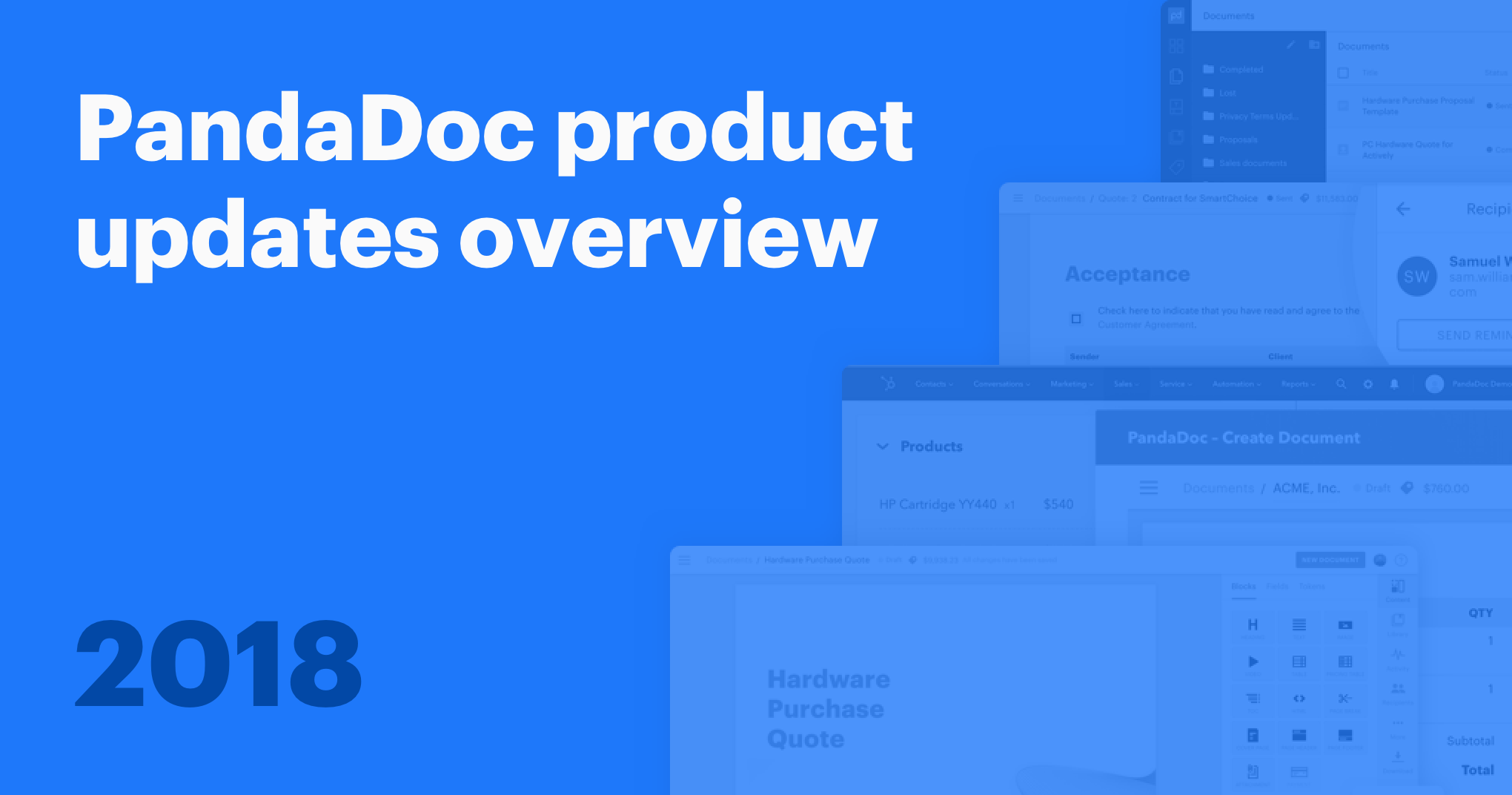 Featured: Every product update we made in 2018