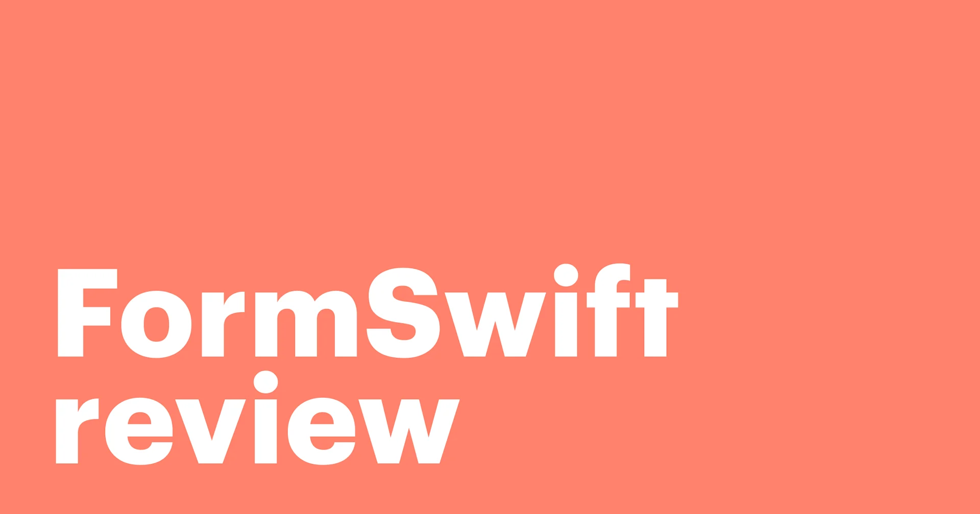 Featured: FormSwift review 2023 by PandaDoc