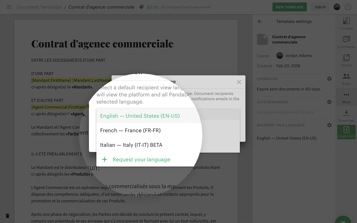 Image from February release - Streamline your sales workflow with bulk send and more