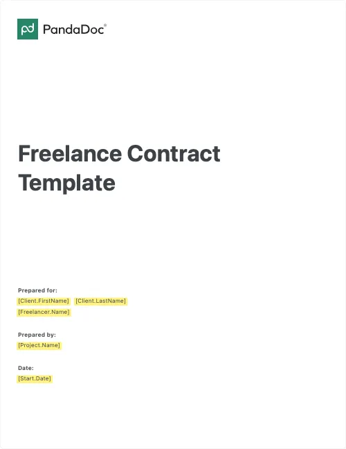 Freelance Contract Template