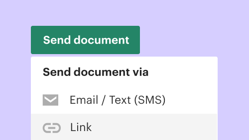 Signature Request Send