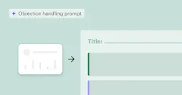 AI prompt to practice objection handling