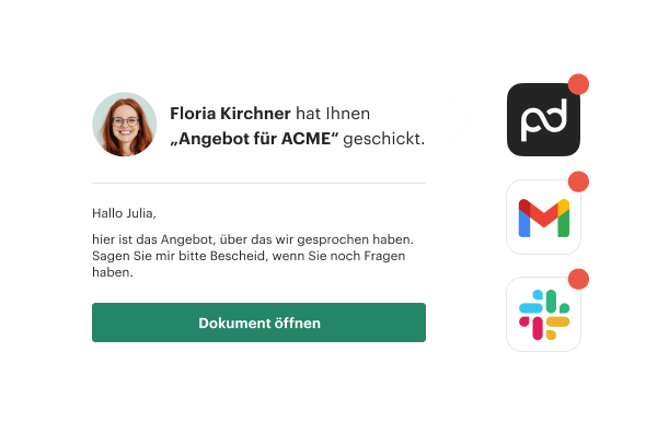 Email Notification DE
