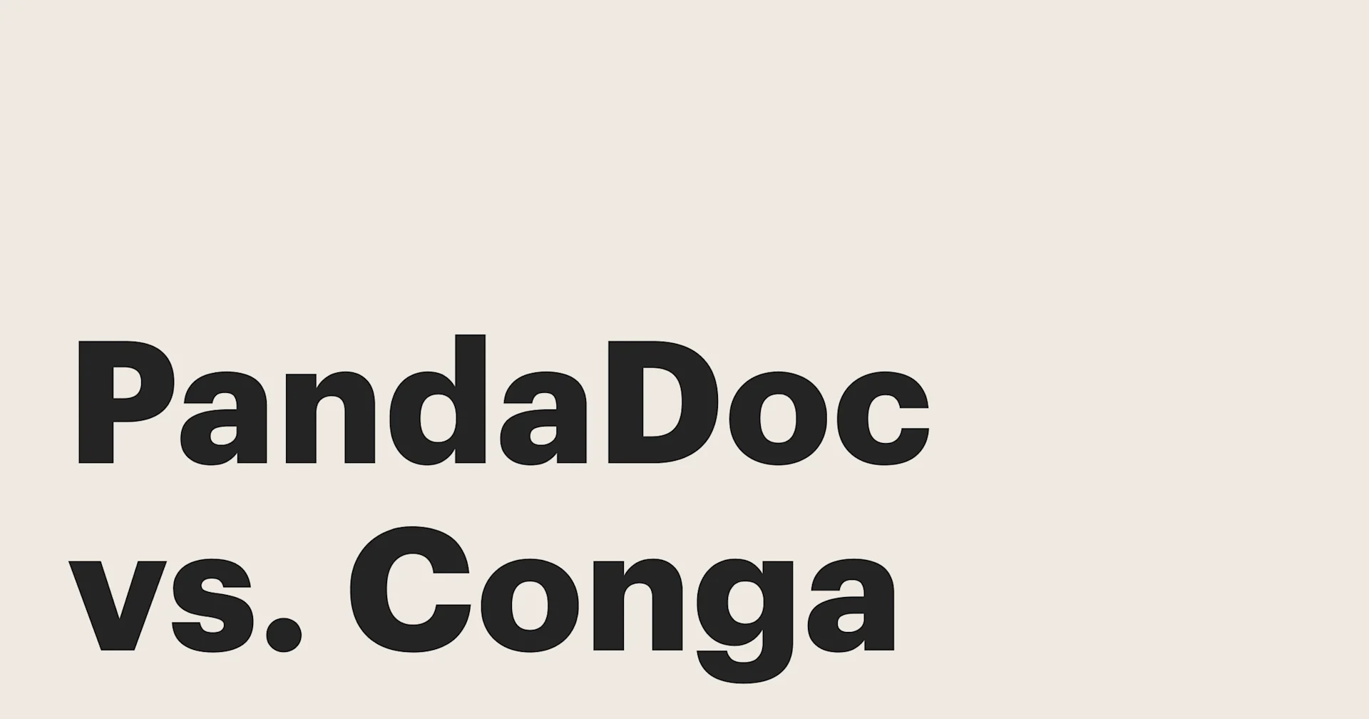 Featured: The best all-in-one document automation alternative to Conga