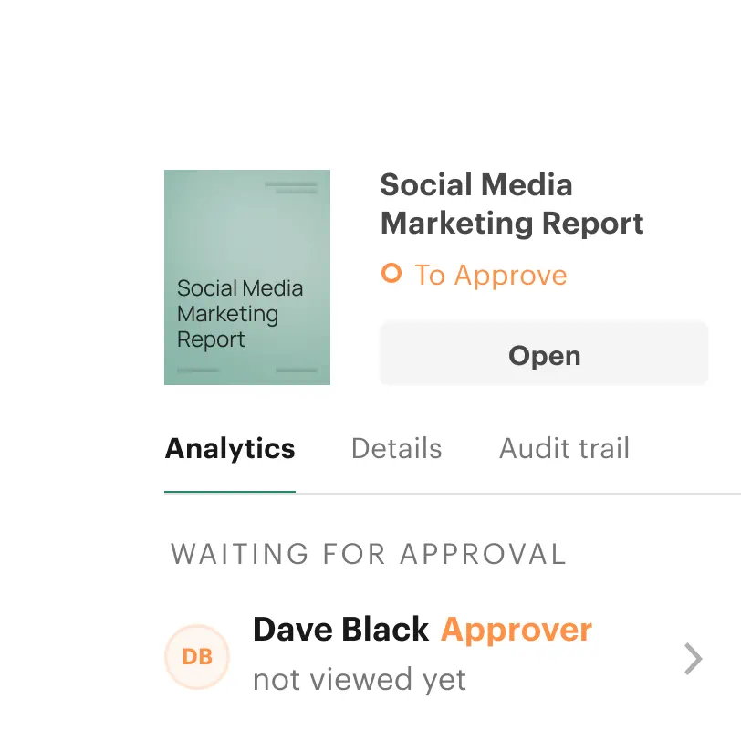 Actionable analytics