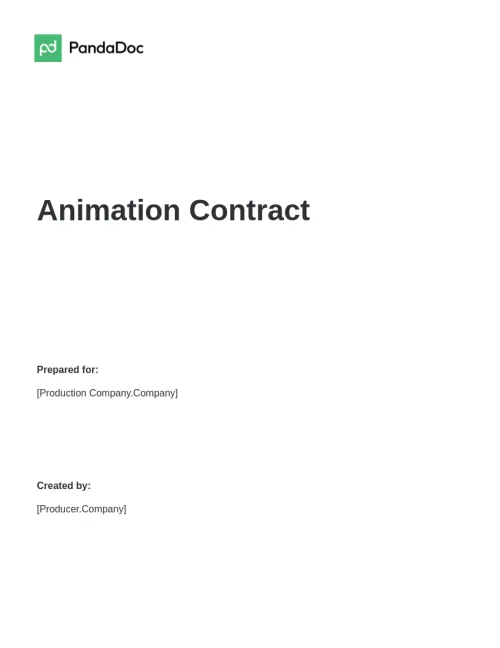 Animation Contract