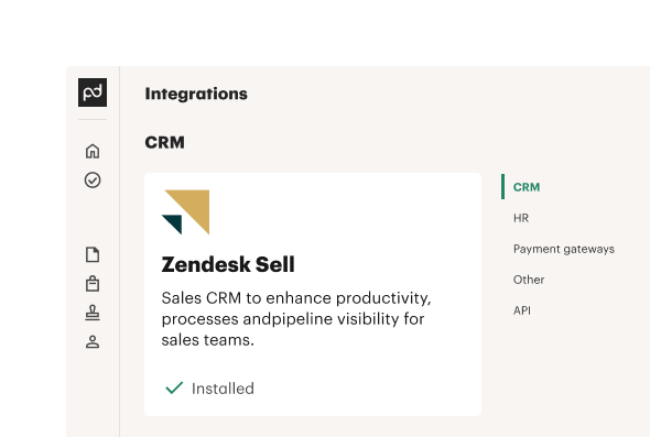 Document Integrations Proposal Zendesk
