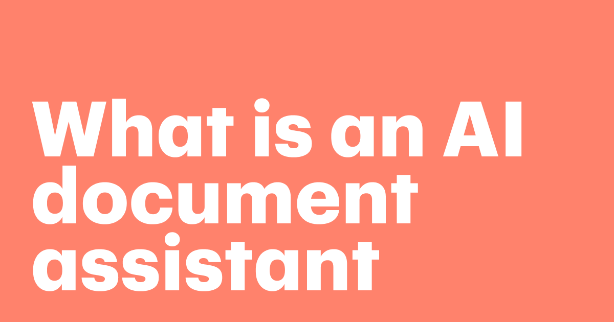 ai document assistant