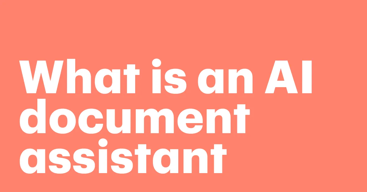 ai document assistant