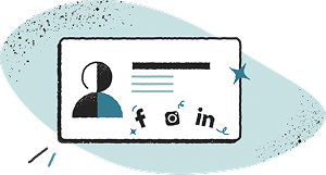 Add your social media profiles