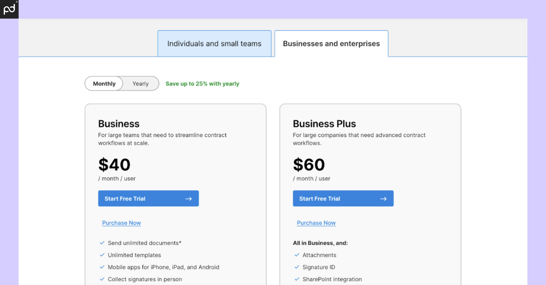 Image from SignEasy vs DocuSign: Which signature tool should you choose?