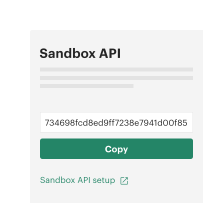 Sandbox API
